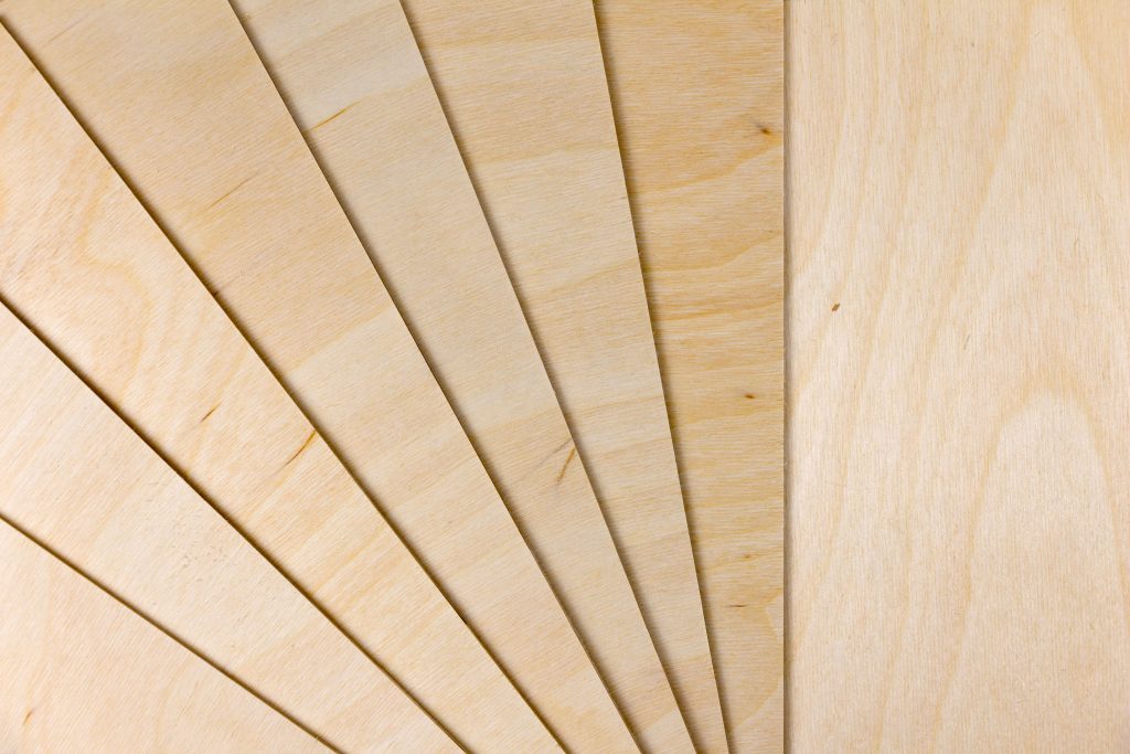 how is plywood made