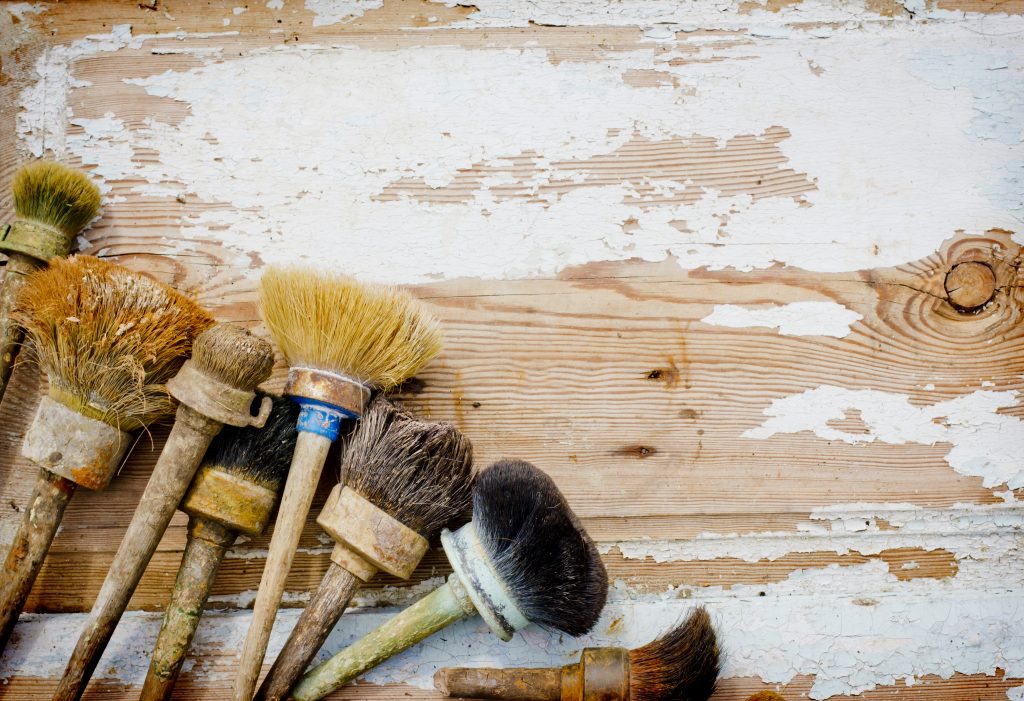 tools for painting veneers